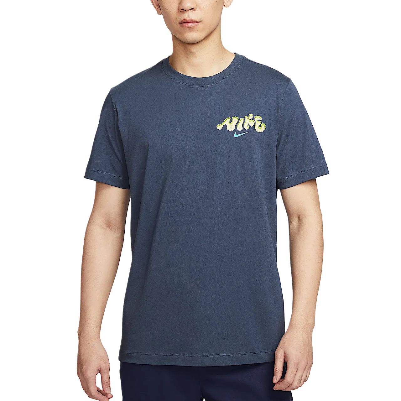 Nike Fashion Versatile Letter Round Neck Short Sleeve T-Shirt Men Tops Lightning-Blue HJ3457-437 M
Nike Fashion Versatile Letter Round Neck Short Sleeve T-Shirt Men Tops Lightning-Blue HJ3457-437 M