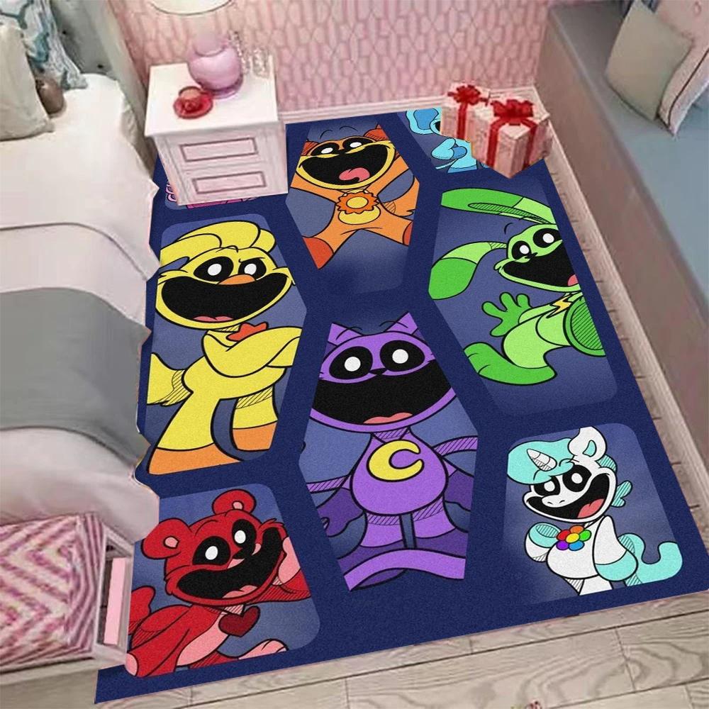 MINISO Smiling Critters Catnap Craftycorn Мультяшный ковер для гостиной, спальни, дома, дивана, нескользящий коврик для пола 50X80cm
MINISO Smiling Critters Catnap Craftycorn Мультяшный ковер для гостиной, спальни, дома, дивана, нескользящий коврик для пола 50X80cm