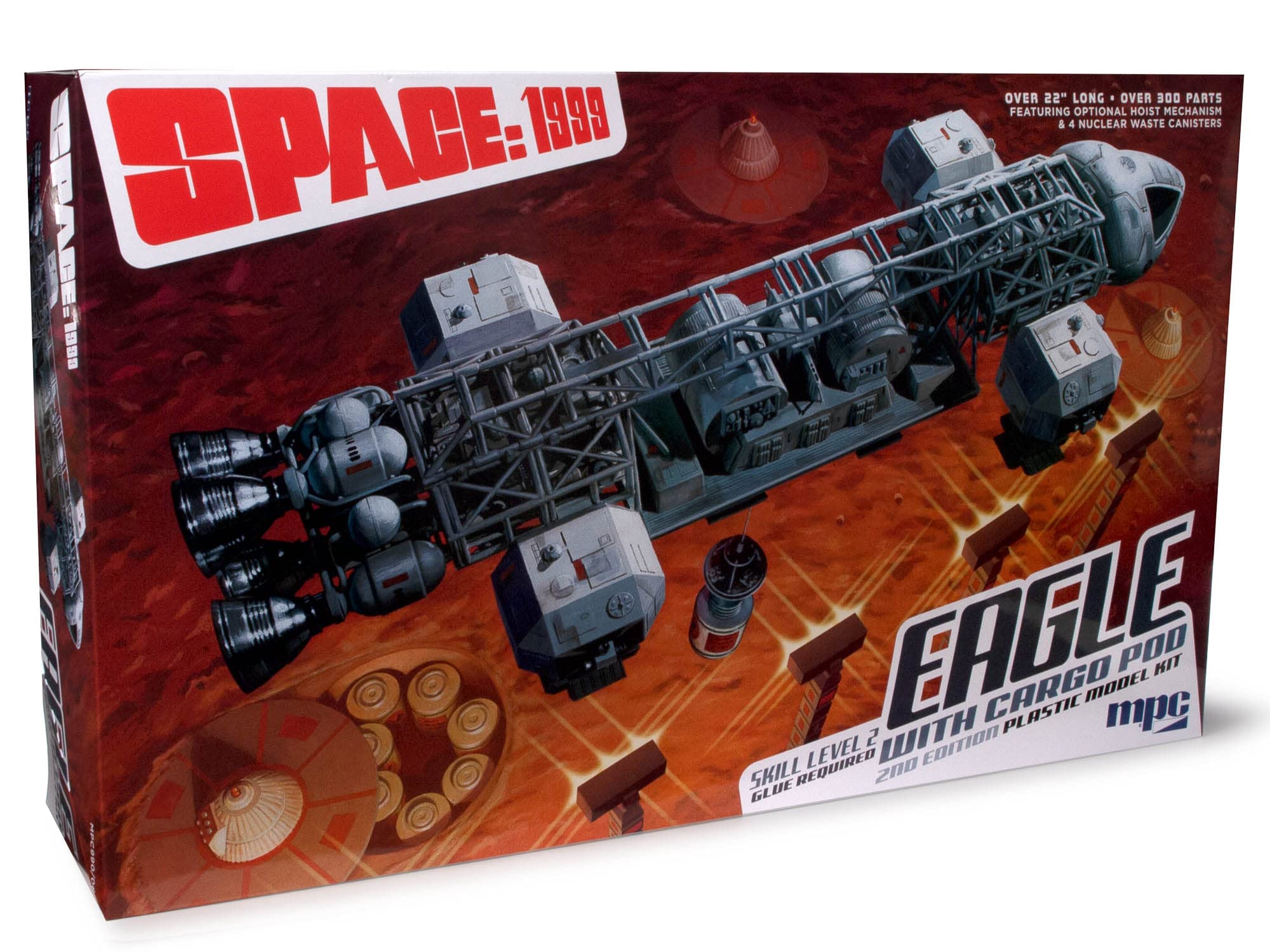 MPC Space 1999 Eagle Transporter Cargo Pod Equipment Scale Пластиковая модель MPC990 1/48
MPC Space 1999 Eagle Transporter Cargo Pod Equipment Scale Пластиковая модель MPC990 1/48