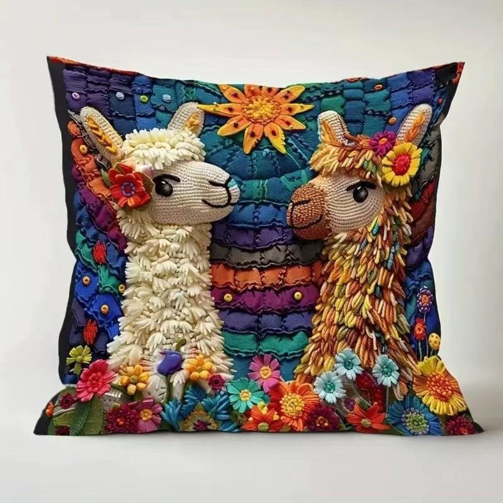 Animal Print 45cm Pillow Case Vintage Bohemian Style Cushion Cover Flower Bird Sheep Elephant Print Pillow Cover Bedroom Accent
Animal Print 45cm Pillow Case Vintage Bohemian Style Cushion Cover Flower Bird Sheep Elephant Print Pillow Cover Bedroom Accent