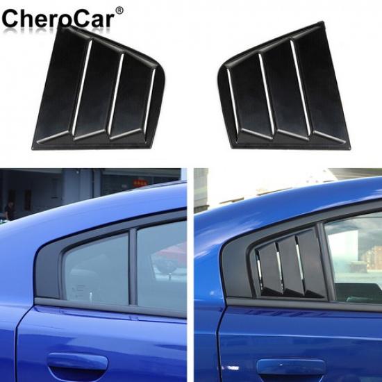 Rear Side Window Louvers Scoop Louver Trim for Dodge Charger 15+ Black Accessory
Rear Side Window Louvers Scoop Louver Trim for Dodge Charger 15+ Black Accessory