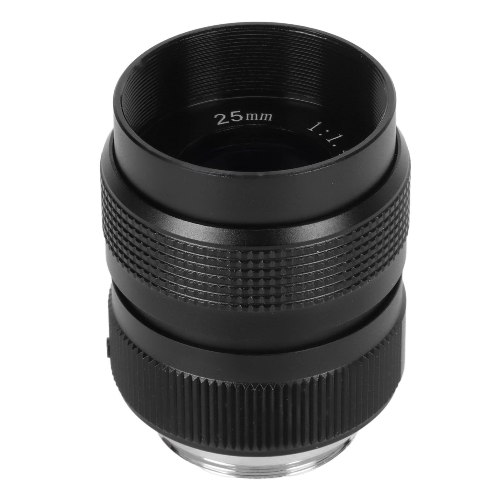 25mm F1.4 CCTV Lens Clear Efficient Light Conduction C Mount Camera Lens for Bar Shop Parking House Warehouse
25mm F1.4 CCTV Lens Clear Efficient Light Conduction C Mount Camera Lens for Bar Shop Parking House Warehouse