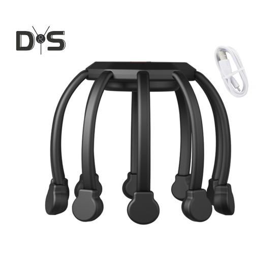 Электрический массажер для кожи головы, 3 регулируемых режима интенсивности, конструкция из 10 лапок, беспроводная аккумуляторная электрическая головная массажер с низким уровнем шума A
Электрический массажер для кожи головы, 3 регулируемых режима интенсивности, конструкция из 10 лапок, беспроводная аккумуляторная электрическая головная массажер с низким уровнем шума A