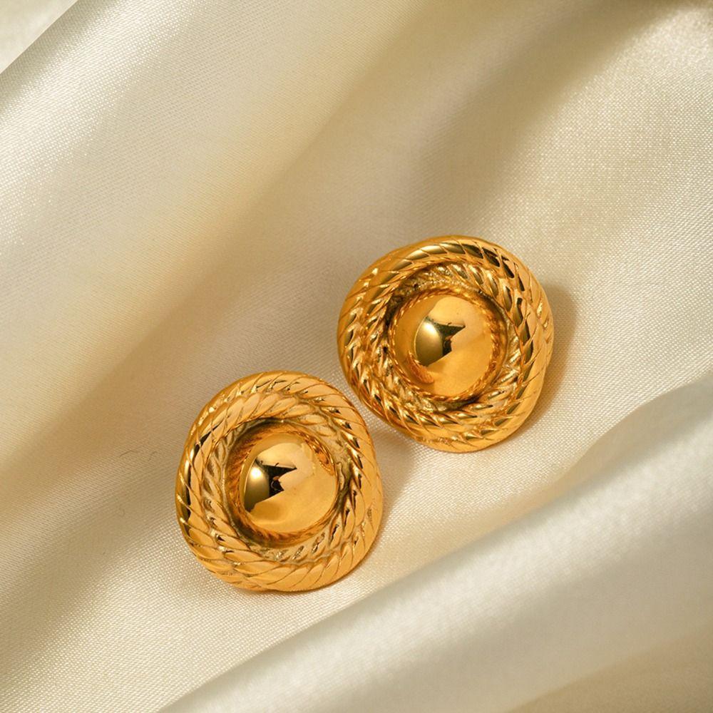 Temperament Chic Jewelry Round Geometric Circle Round Wheat Earrings Femal Statement Jewelry золотой
Temperament Chic Jewelry Round Geometric Circle Round Wheat Earrings Femal Statement Jewelry золотой