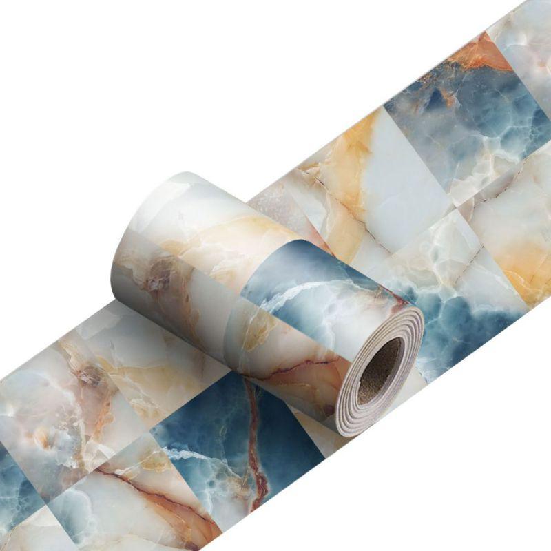 2 Rolls 10*240cm Simulated Marble Wainscoting Decal Wall Border Sticker
2 Rolls 10*240cm Simulated Marble Wainscoting Decal Wall Border Sticker