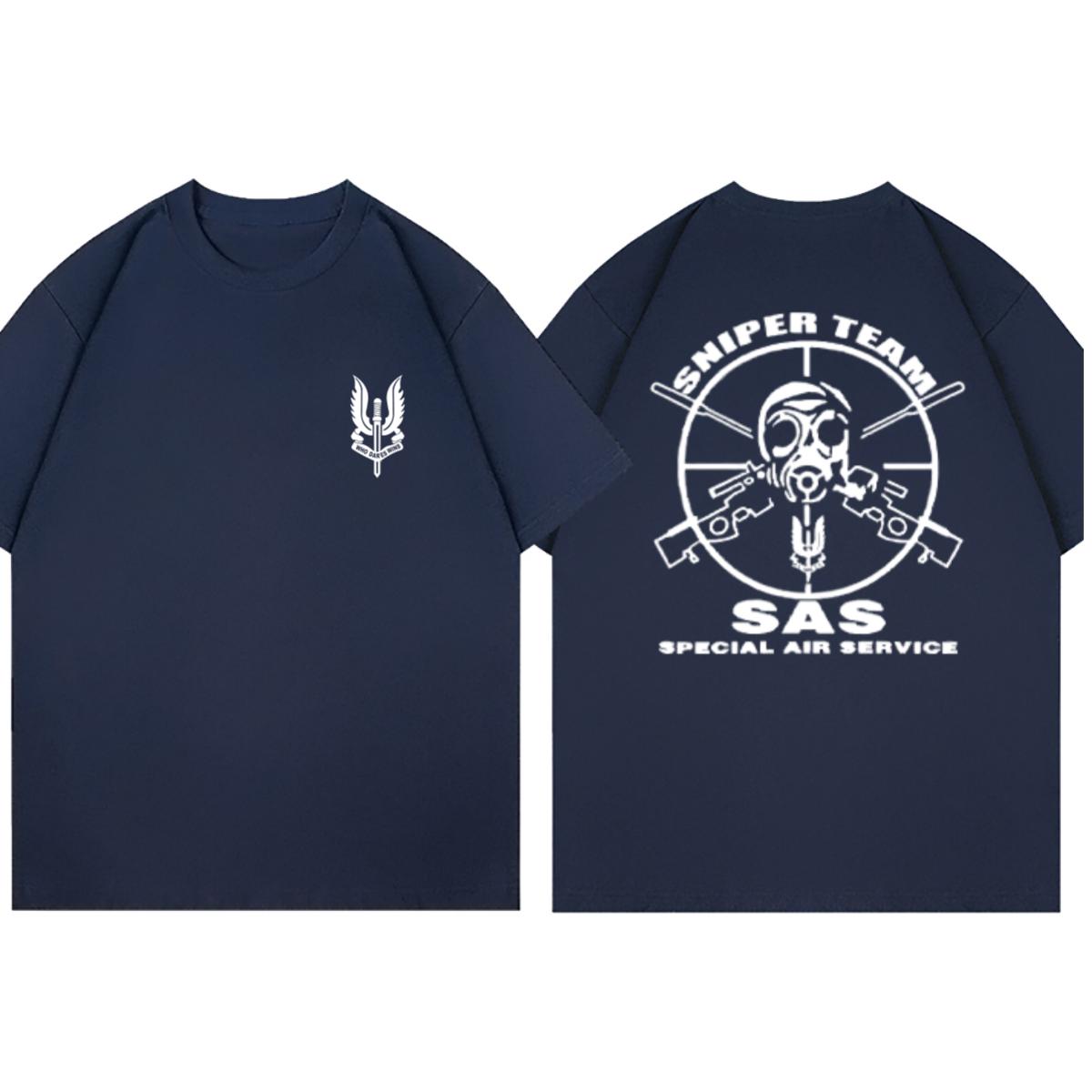 New SAS British Boat Force Special Operations Team Badge Pattern Cotton Short Sleeve TShirt Crew Neck Short Sleeve 4XL
New SAS British Boat Force Special Operations Team Badge Pattern Cotton Short Sleeve TShirt Crew Neck Short Sleeve 4XL