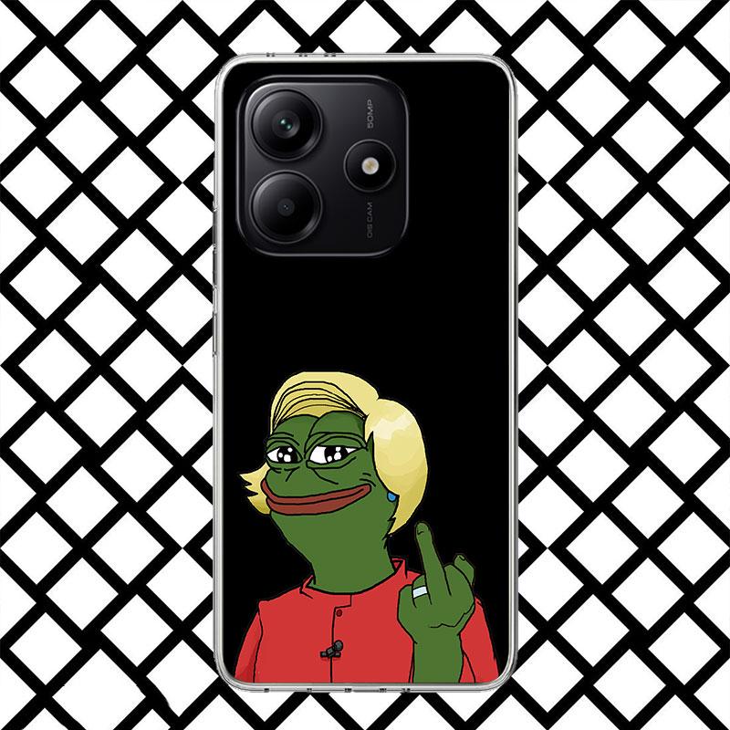 Чехол для телефона Sad Forg P-Pepe для Xiaomi Redmi Note 15 14 14S 13 12 12S 11 Pro Plus 11E 11T 11S 10S 5G Мягкий чехол Fundas Redmi Note Redmi Note 11E Pro
Чехол для телефона Sad Forg P-Pepe для Xiaomi Redmi Note 15 14 14S 13 12 12S 11 Pro Plus 11E 11T 11S 10S 5G Мягкий чехол Fundas Redmi Note Redmi Note 11E Pro