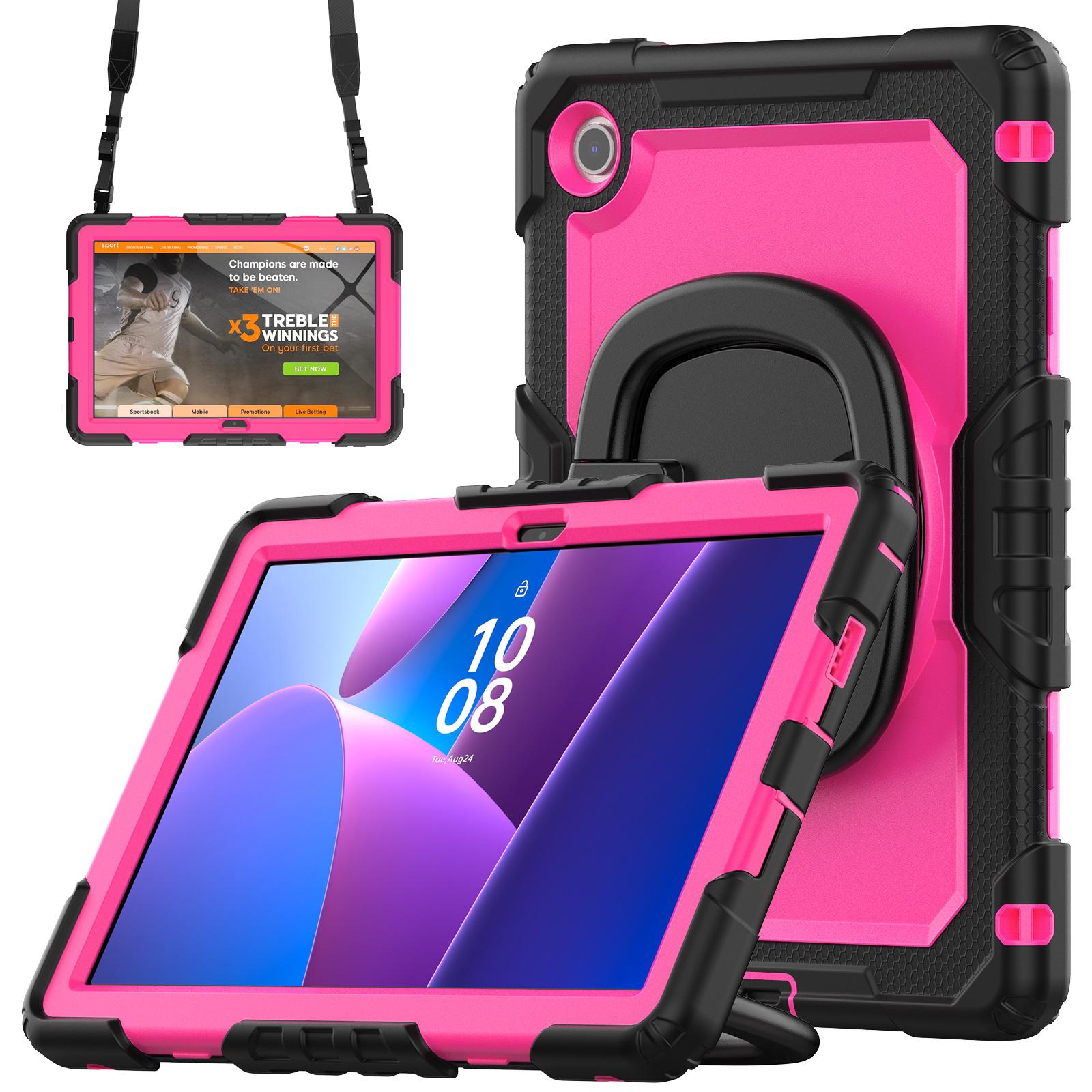 For Lenovo Tab 10.1 (2025) TB-311XU/Tab TB311FU Kickstand Case PC + Silicone Tablet Cover with Shoulder Strap I
For Lenovo Tab 10.1 (2025) TB-311XU/Tab TB311FU Kickstand Case PC + Silicone Tablet Cover with Shoulder Strap I