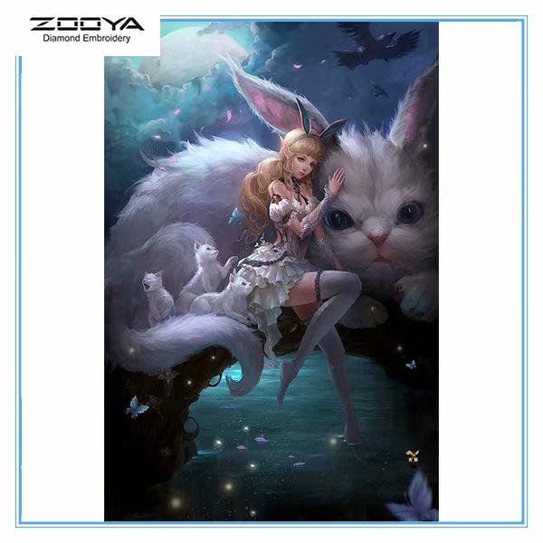 ZOOYA DIY 5D Полный дрель Алмазная картина Девушка Кролик Вышивка Крестом Мозаика Домашний Декор Подарок
ZOOYA DIY 5D Полный дрель Алмазная картина Девушка Кролик Вышивка Крестом Мозаика Домашний Декор Подарок