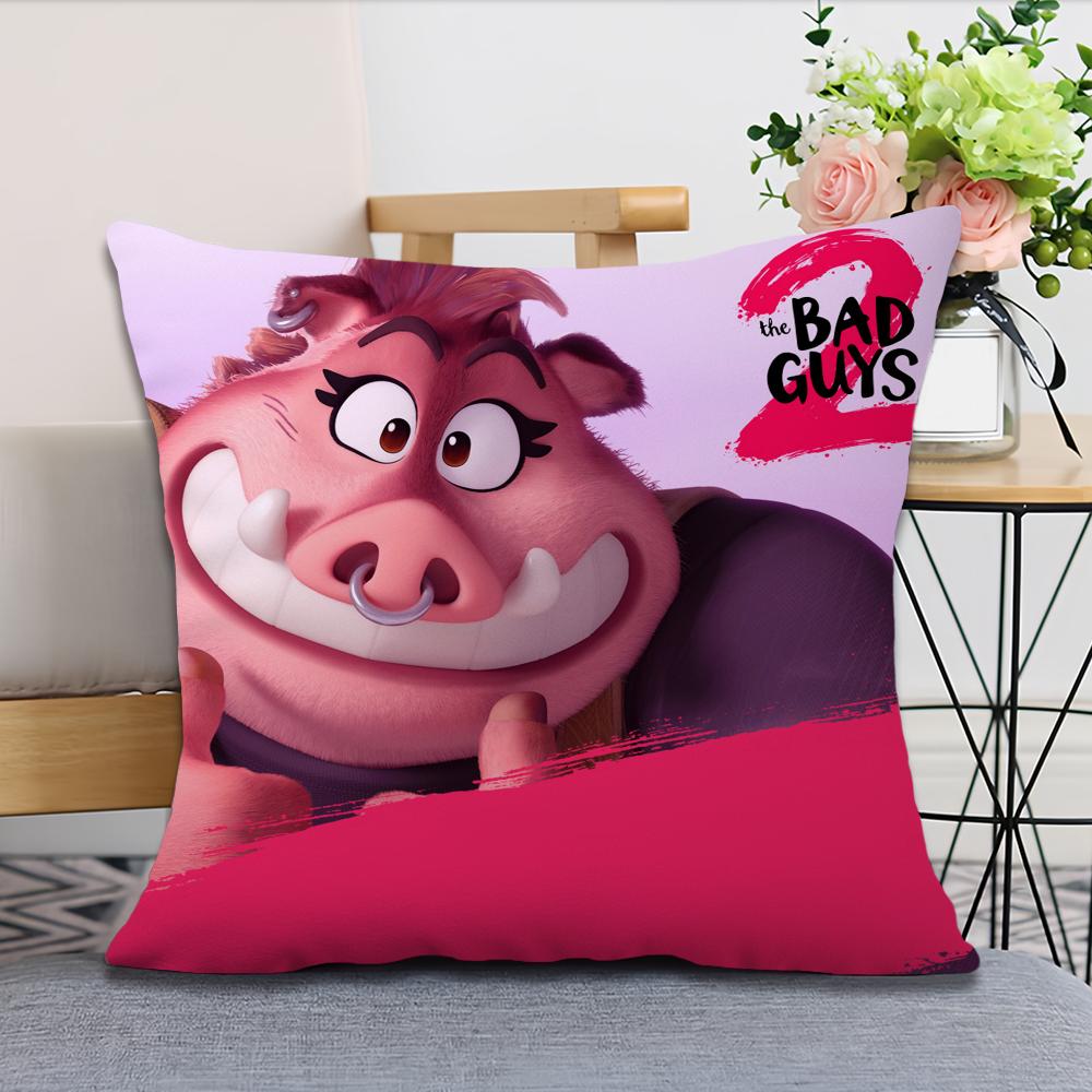 Cartoon Movie T-The Bad G-Guys 2 cushion cover Pillow Case Square Cushion Room Bedroom Headboard Sofa Living Backrest Nap Time 12x12Inch
Cartoon Movie T-The Bad G-Guys 2 cushion cover Pillow Case Square Cushion Room Bedroom Headboard Sofa Living Backrest Nap Time 12x12Inch
