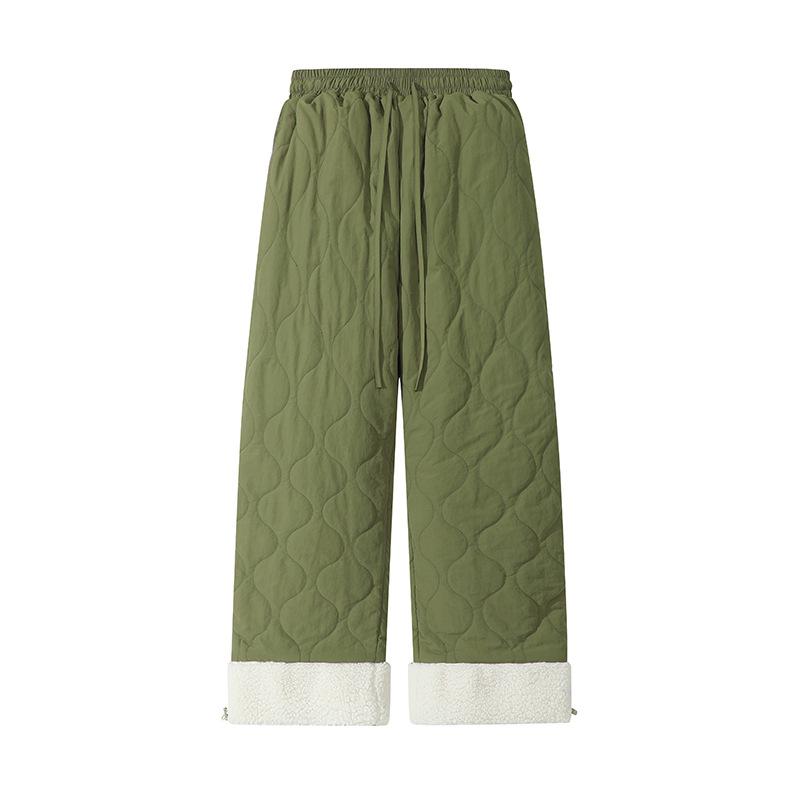 Winter Wide Leg Pants Men Ski Waterproof Thick Fleece Warm Straight Cotton Trousers Men Women Casual Cold-proof Padded Pants XS
Winter Wide Leg Pants Men Ski Waterproof Thick Fleece Warm Straight Cotton Trousers Men Women Casual Cold-proof Padded Pants XS