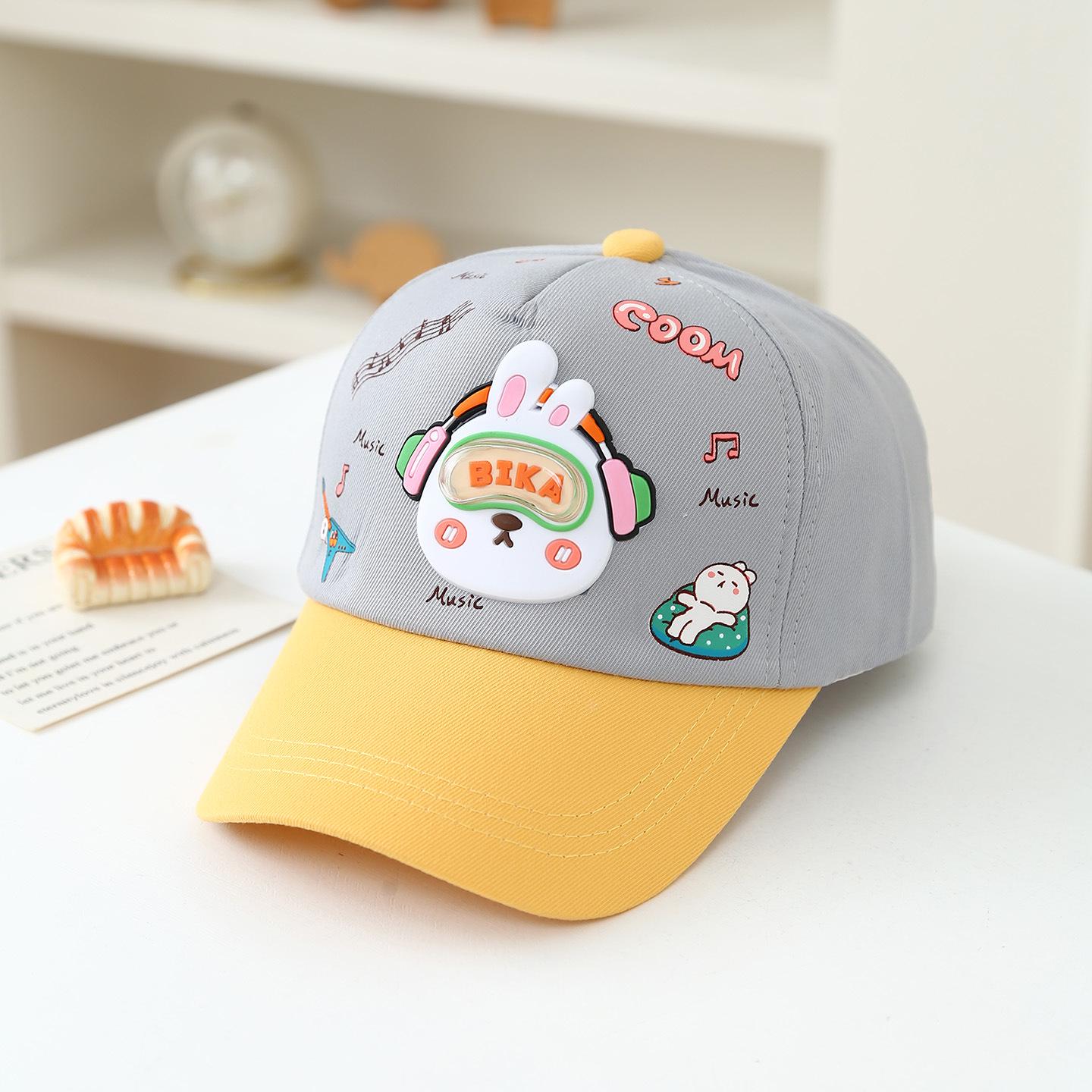 Unisex Baby Rabbit Baseball Cap - Cotton Sun Hat with Duckbill Shade for Kids One Size сірий колір
Unisex Baby Rabbit Baseball Cap - Cotton Sun Hat with Duckbill Shade for Kids One Size сірий колір