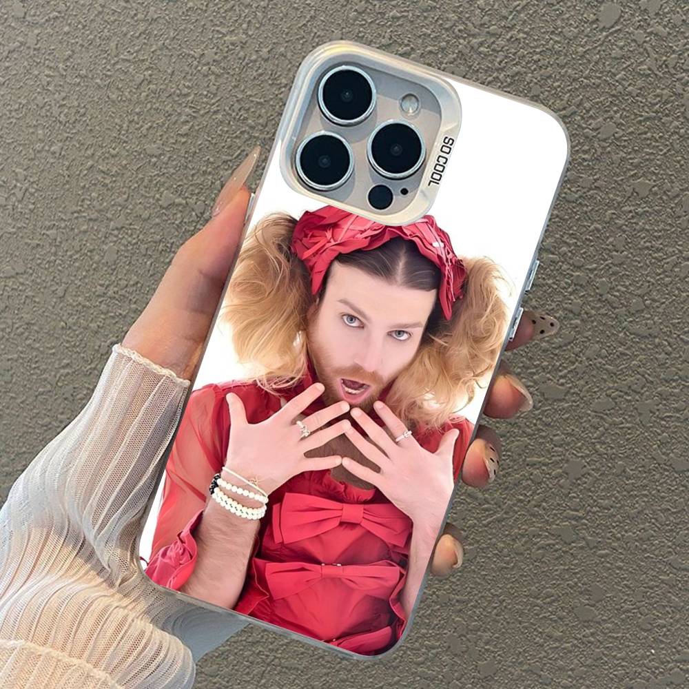 Spoof Bearded Man Loli Outfit Phone Case For iPhone 17 16 15 14 13 12 11 XS XR X Pro Max Plus Colored Silver Plated Cover iPhone 13 mini
Spoof Bearded Man Loli Outfit Phone Case For iPhone 17 16 15 14 13 12 11 XS XR X Pro Max Plus Colored Silver Plated Cover iPhone 13 mini