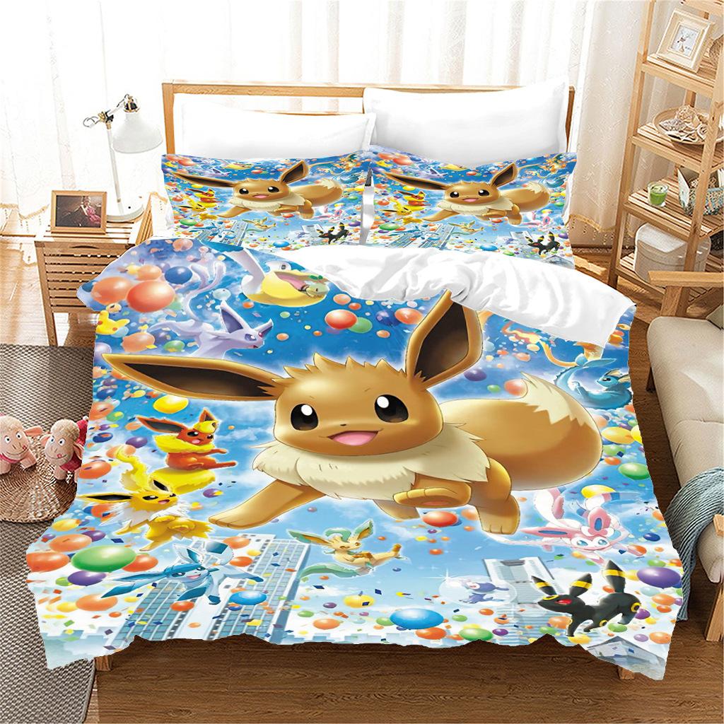 Printed Three-Piece Digital Printed Quilt Cover Pillowcase Sheet 135*200
Printed Three-Piece Digital Printed Quilt Cover Pillowcase Sheet 135*200