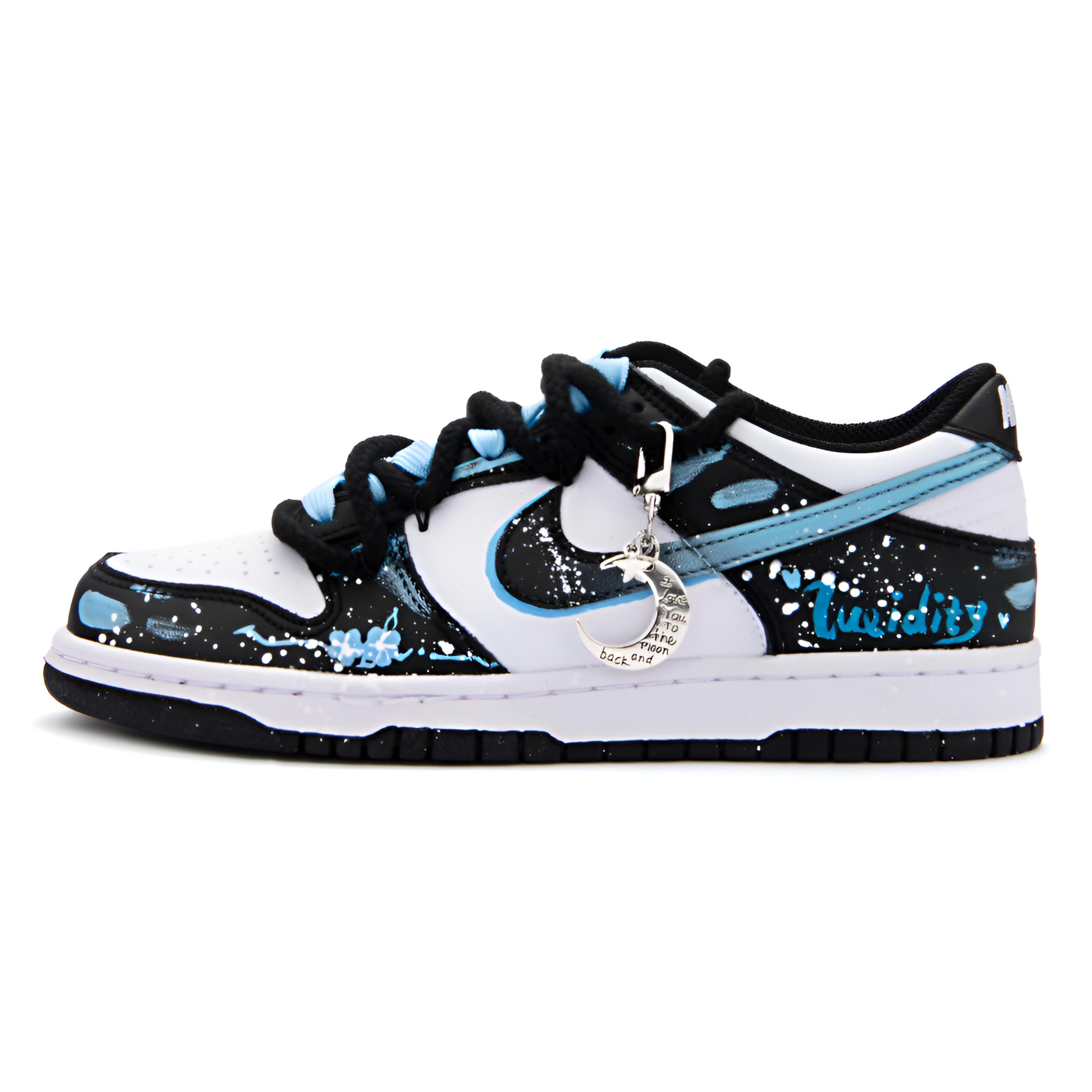 Nike Dunk Abrasion Resistant Breathable Abrasion Resistant Breathable Low top Skateboard Shoes Unisex Black Blue DD1391-100(Team1461-) 36.5
Nike Dunk Abrasion Resistant Breathable Abrasion Resistant Breathable Low top Skateboard Shoes Unisex Black Blue DD1391-100(Team1461-) 36.5