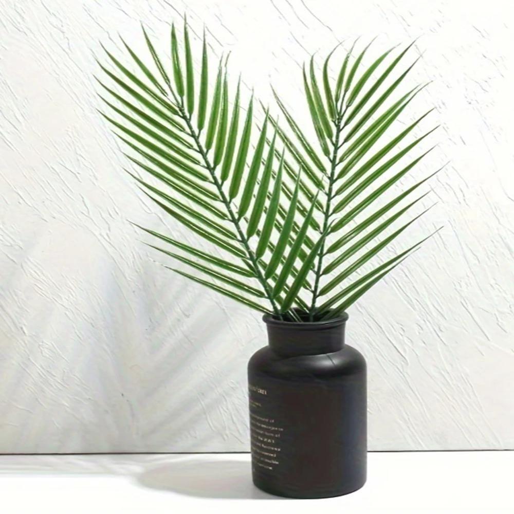 5 шт. Большие искусственные зеленые пальмовые листья DIY Большие пальмовые листья Искусственные листья Офисный декор