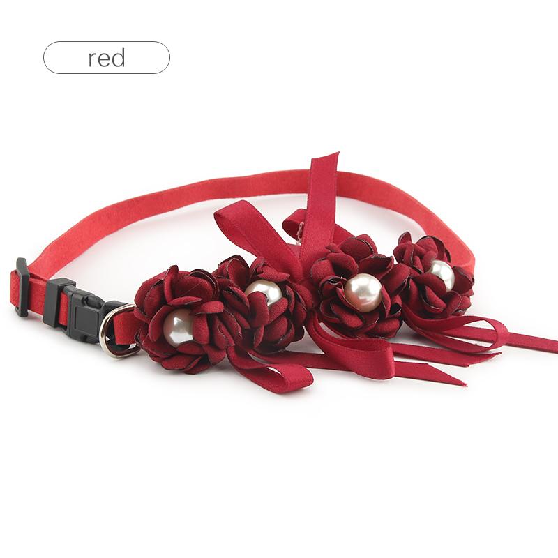 PET Dog Collar Pet Necklace Roses Flower Design for Small Dogs Kitten Adjustable Handmade Girl Clothes Costume Outfits Accessory XS(old)
PET Dog Collar Pet Necklace Roses Flower Design for Small Dogs Kitten Adjustable Handmade Girl Clothes Costume Outfits Accessory XS(old)