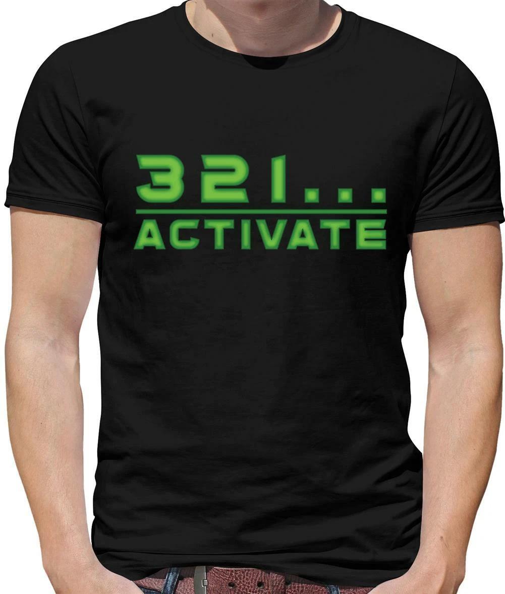 321 Activate Mens T-Shirt - Robots - TV Show - Geek 4XL
321 Activate Mens T-Shirt - Robots - TV Show - Geek 4XL