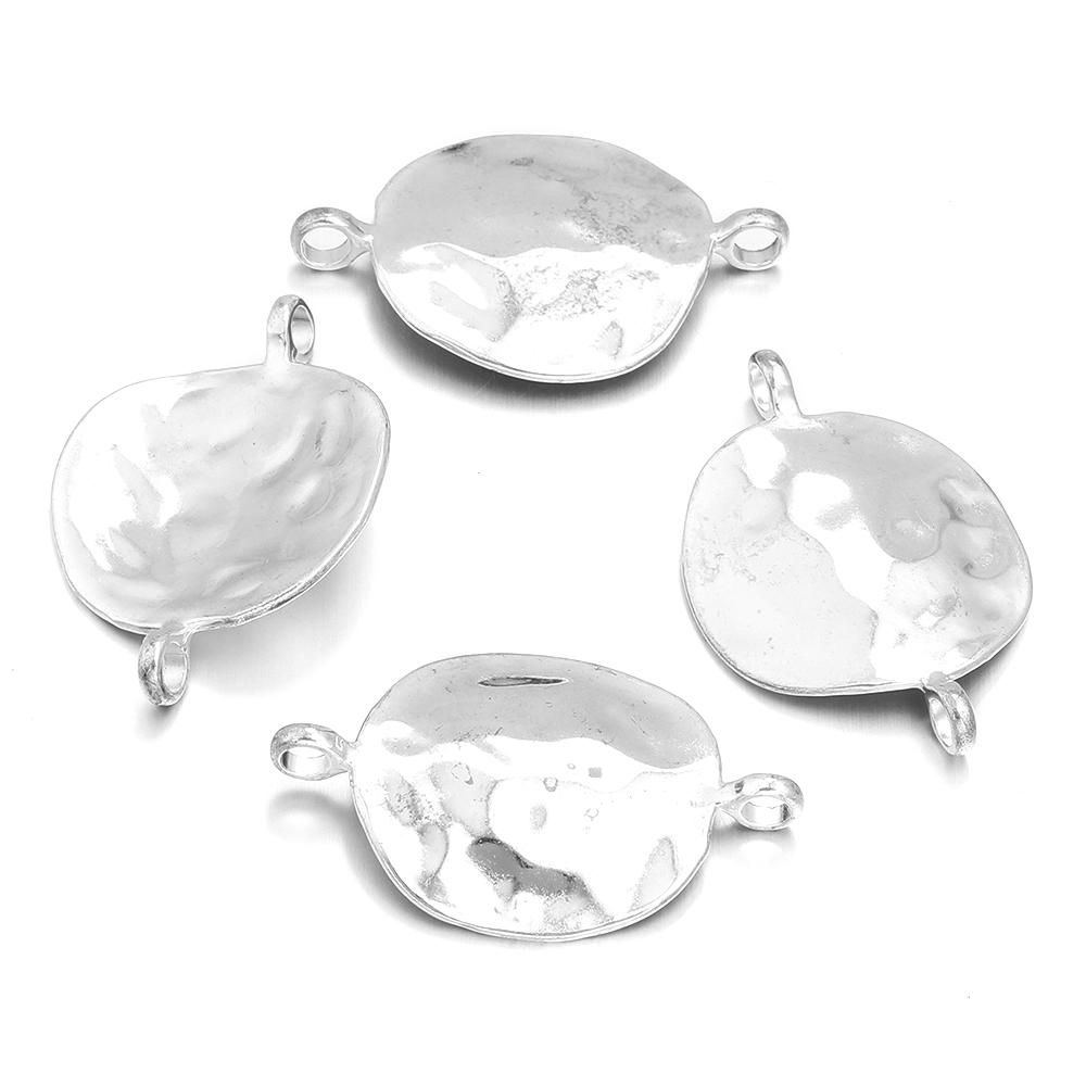10pcs Alloy Pendant Connectors Antique Silver Color Round Oval Double Hanging Charms For DIY Jewelry Making Bracelet Accessories
10pcs Alloy Pendant Connectors Antique Silver Color Round Oval Double Hanging Charms For DIY Jewelry Making Bracelet Accessories