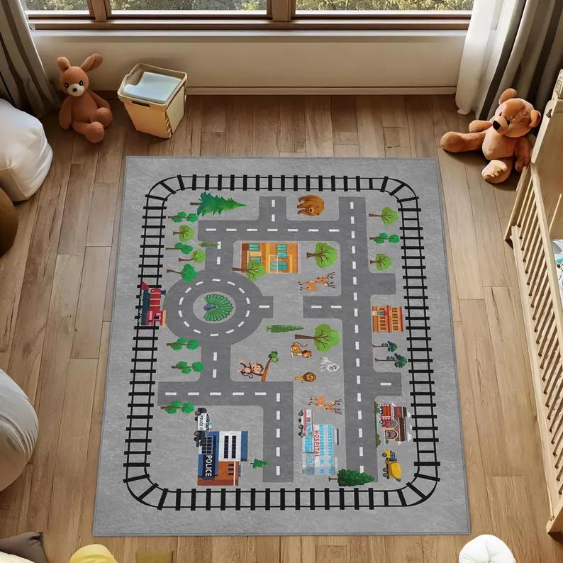 3D Field Train Floor Non Slip Rug Carpet Room Rug Kitchen Bath Floor Rug Modern Union Pacific Carpet Gift Rug Home Decoration 40X60cm
3D Field Train Floor Non Slip Rug Carpet Room Rug Kitchen Bath Floor Rug Modern Union Pacific Carpet Gift Rug Home Decoration 40X60cm