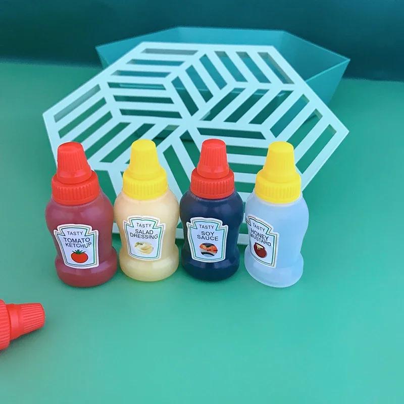4/8pcs Mini Condiment Squeeze Bottles 25ml Honey/Ketchup/Soy Sauce/Salad Dressing Dispensers Lunchbox Squeezable Containers Jars
4/8pcs Mini Condiment Squeeze Bottles 25ml Honey/Ketchup/Soy Sauce/Salad Dressing Dispensers Lunchbox Squeezable Containers Jars