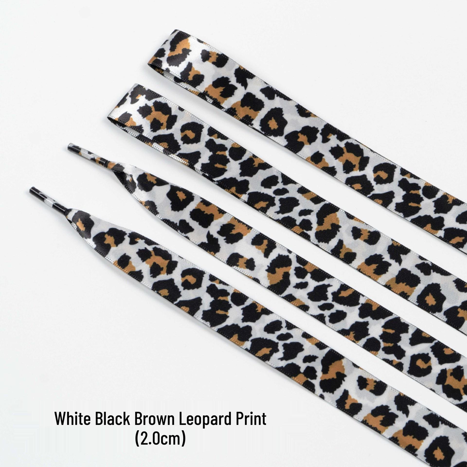 2 см Леопардовий принт Тай-дай Шовкові шнурки для чоловічого та жіночого повсякденного спортивного взуття 120 cm
2 см Леопардовий принт Тай-дай Шовкові шнурки для чоловічого та жіночого повсякденного спортивного взуття 120 cm