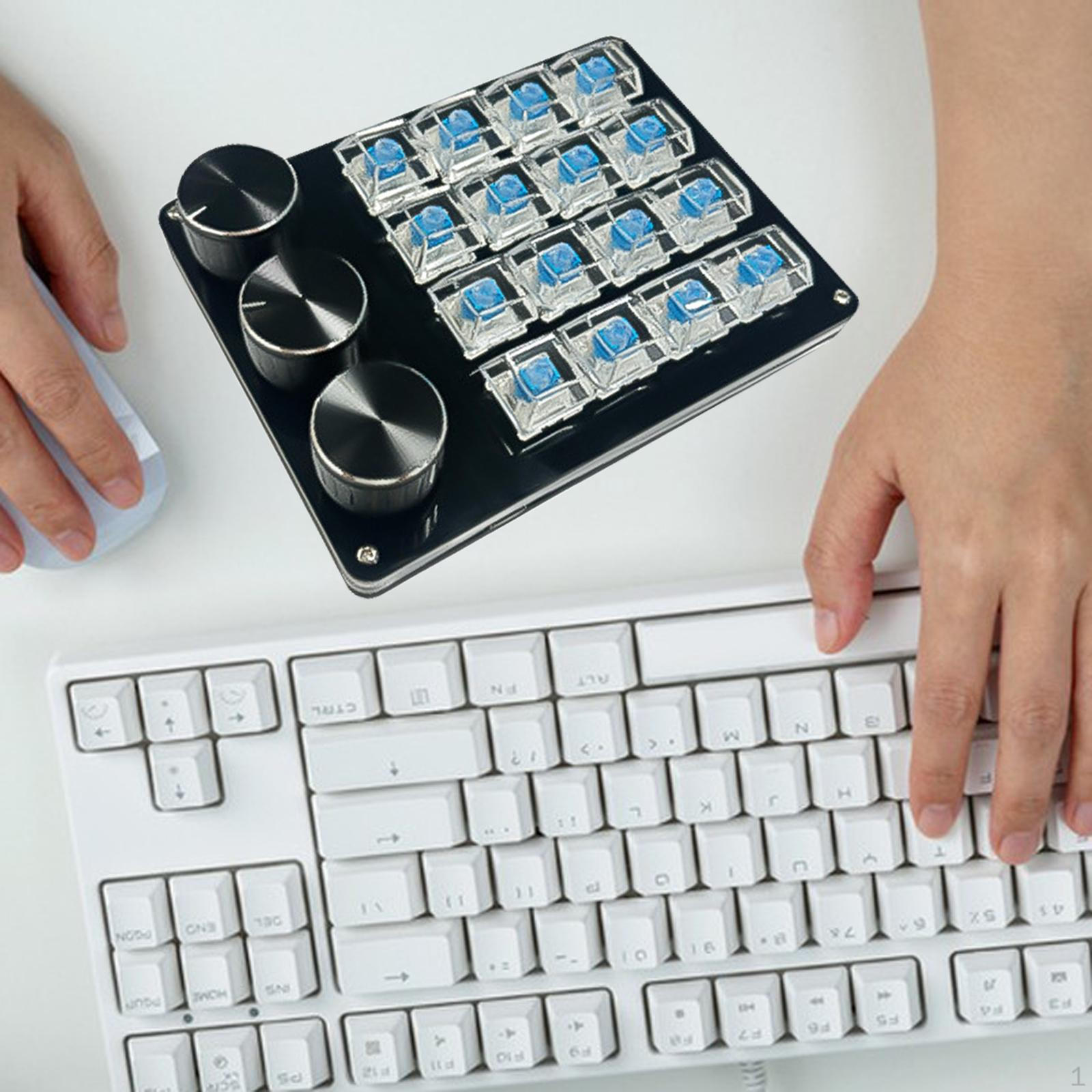 Wired Keyboard Compact Professional Plug and Play Computer Keypad for Notebook Music Clear Striped Knob
Wired Keyboard Compact Professional Plug and Play Computer Keypad for Notebook Music Clear Striped Knob