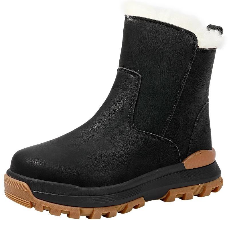 Мужские зимние сноубутсы из овчины и меха, интегрированные, устойчивые к холоду, утолщенные, теплые, высокие, водонепроницаемые 45
Мужские зимние сноубутсы из овчины и меха, интегрированные, устойчивые к холоду, утолщенные, теплые, высокие, водонепроницаемые 45