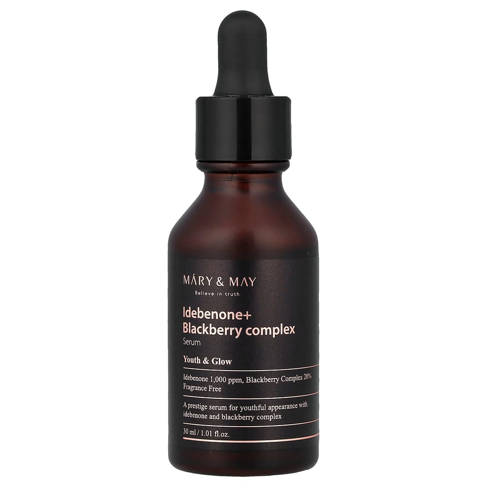 iHerb Сыворотка с идебеноном и комплексом из черники 30 мл (1,01 жидкая унция) 30ml - 1 ea
iHerb Сыворотка с идебеноном и комплексом из черники 30 мл (1,01 жидкая унция) 30ml - 1 ea