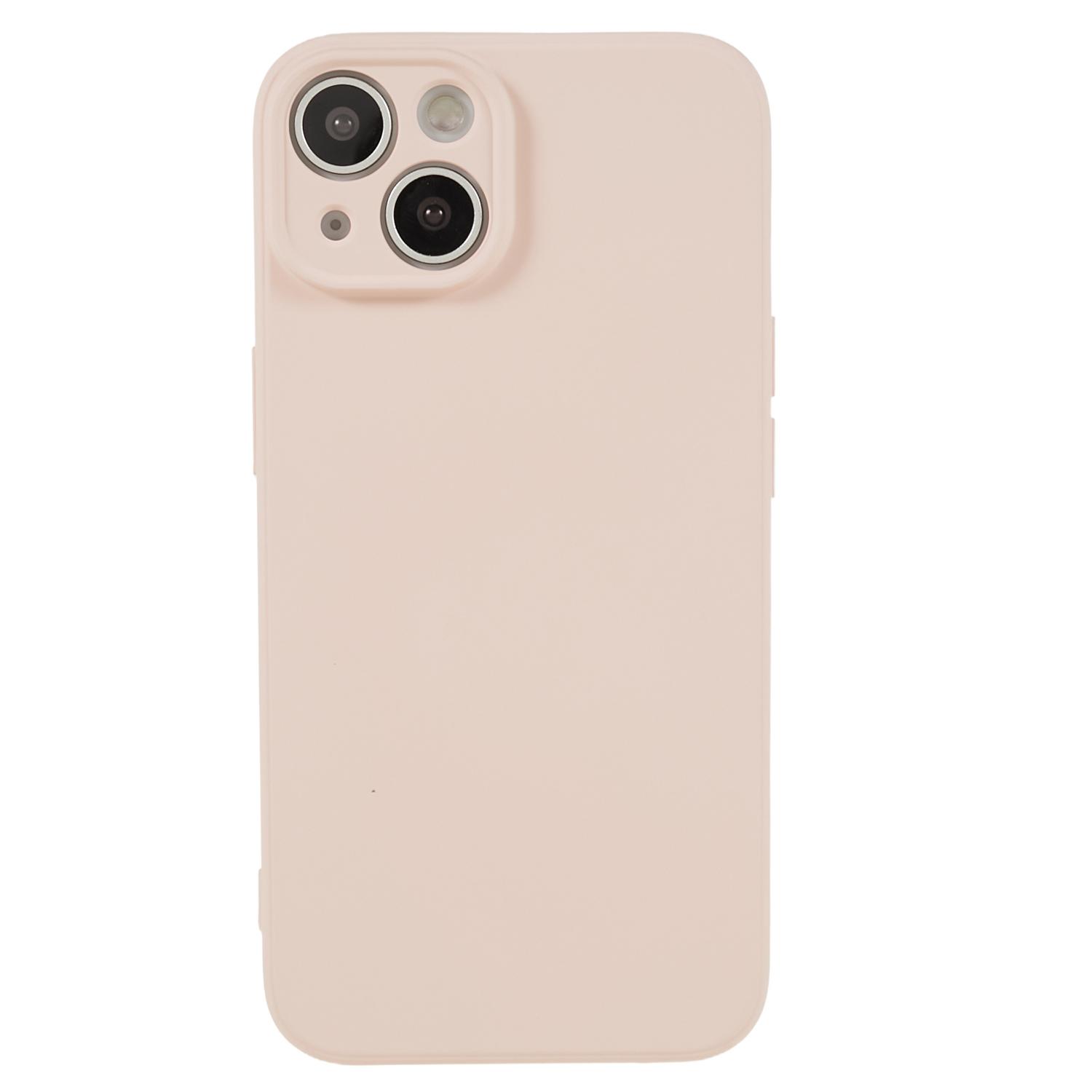 For iPhone 14 Plus Rubberized Anti-Slip Grip Phone Case Soft TPU Fiber Lining Inside Phone Cover Pink
For iPhone 14 Plus Rubberized Anti-Slip Grip Phone Case Soft TPU Fiber Lining Inside Phone Cover Pink