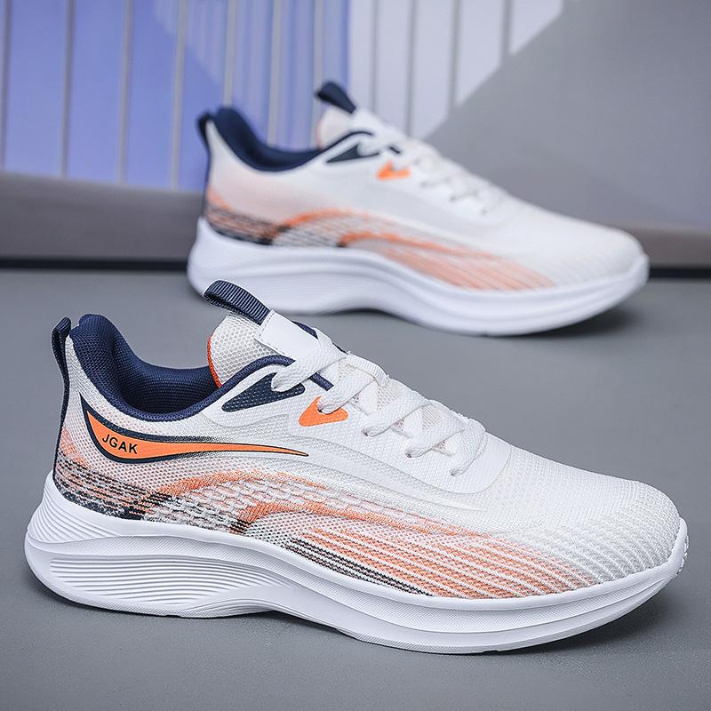 Мужская обувь, вязаная сетчатая обувь, мужская обувь, летняя дышащая тонкая универсальная повседневная амортизирующая беговая спортивная обувь 50
Мужская обувь, вязаная сетчатая обувь, мужская обувь, летняя дышащая тонкая универсальная повседневная амортизирующая беговая спортивная обувь 50