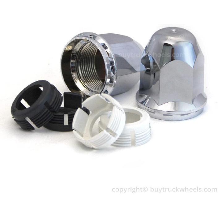 Alcoa Hex Lug Nut Cover for Two-Piece Flange Nut (001881 10 Pack with Inner Clamps)
Alcoa Hex Lug Nut Cover for Two-Piece Flange Nut (001881 10 Pack with Inner Clamps)