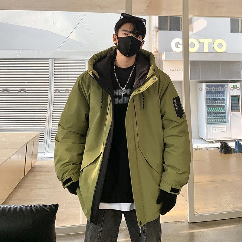 Winter New Youth Hooded Down Jacket, Fashionable Workwear, Korean Style Thickened and Warm Couple s Jacket 3XL
Winter New Youth Hooded Down Jacket, Fashionable Workwear, Korean Style Thickened and Warm Couple s Jacket 3XL