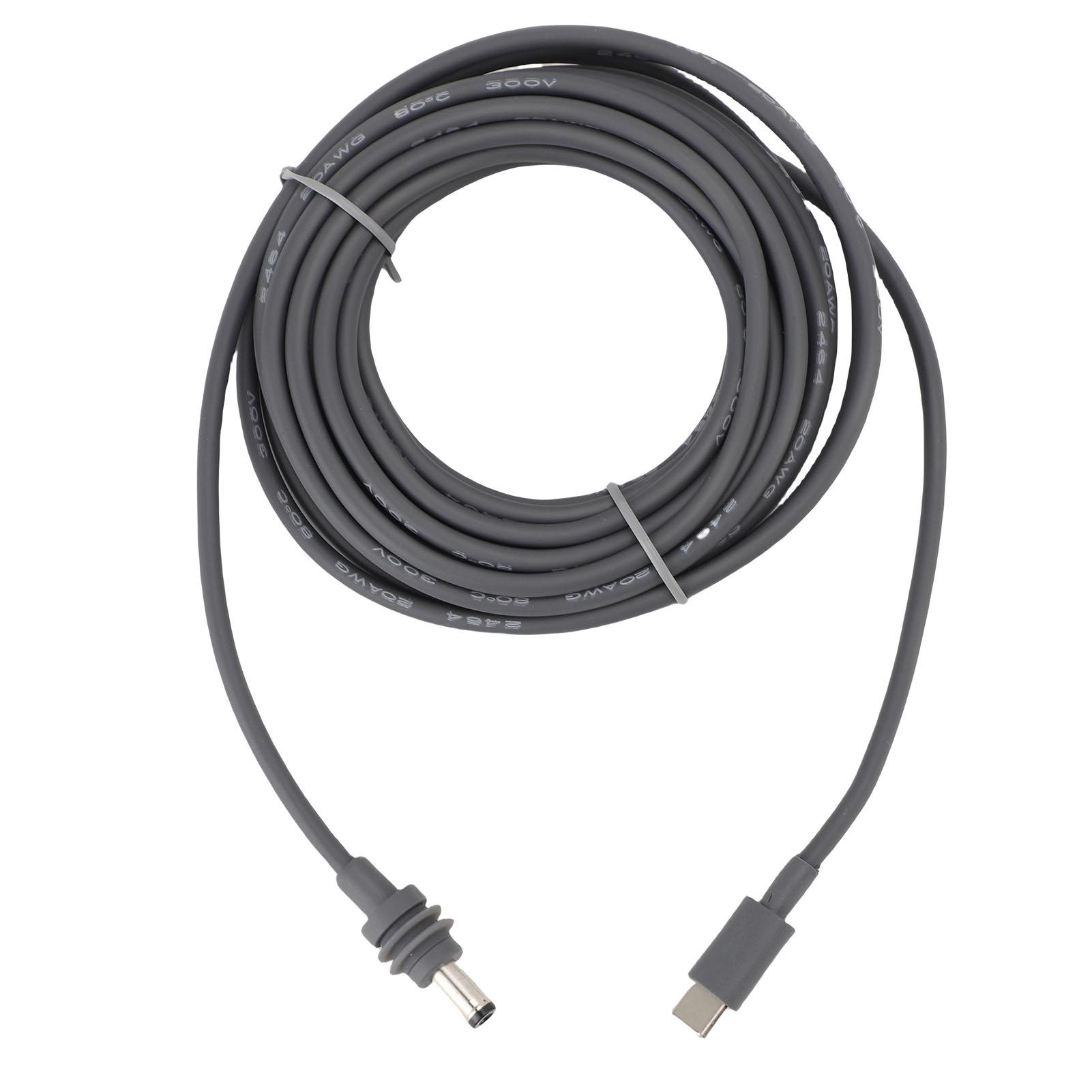 Satellite Type C to DC Power Cable 18AWG Cord IP68 Rating Supports PD Protocol for Indoor Outdoor 3meter / 9.8ft
Satellite Type C to DC Power Cable 18AWG Cord IP68 Rating Supports PD Protocol for Indoor Outdoor 3meter / 9.8ft