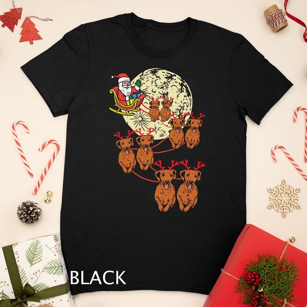 Reindeer Dachshund Santa Christmas Pet Weiner Dog Xmas Gift Unisex T-shirt L
Reindeer Dachshund Santa Christmas Pet Weiner Dog Xmas Gift Unisex T-shirt L