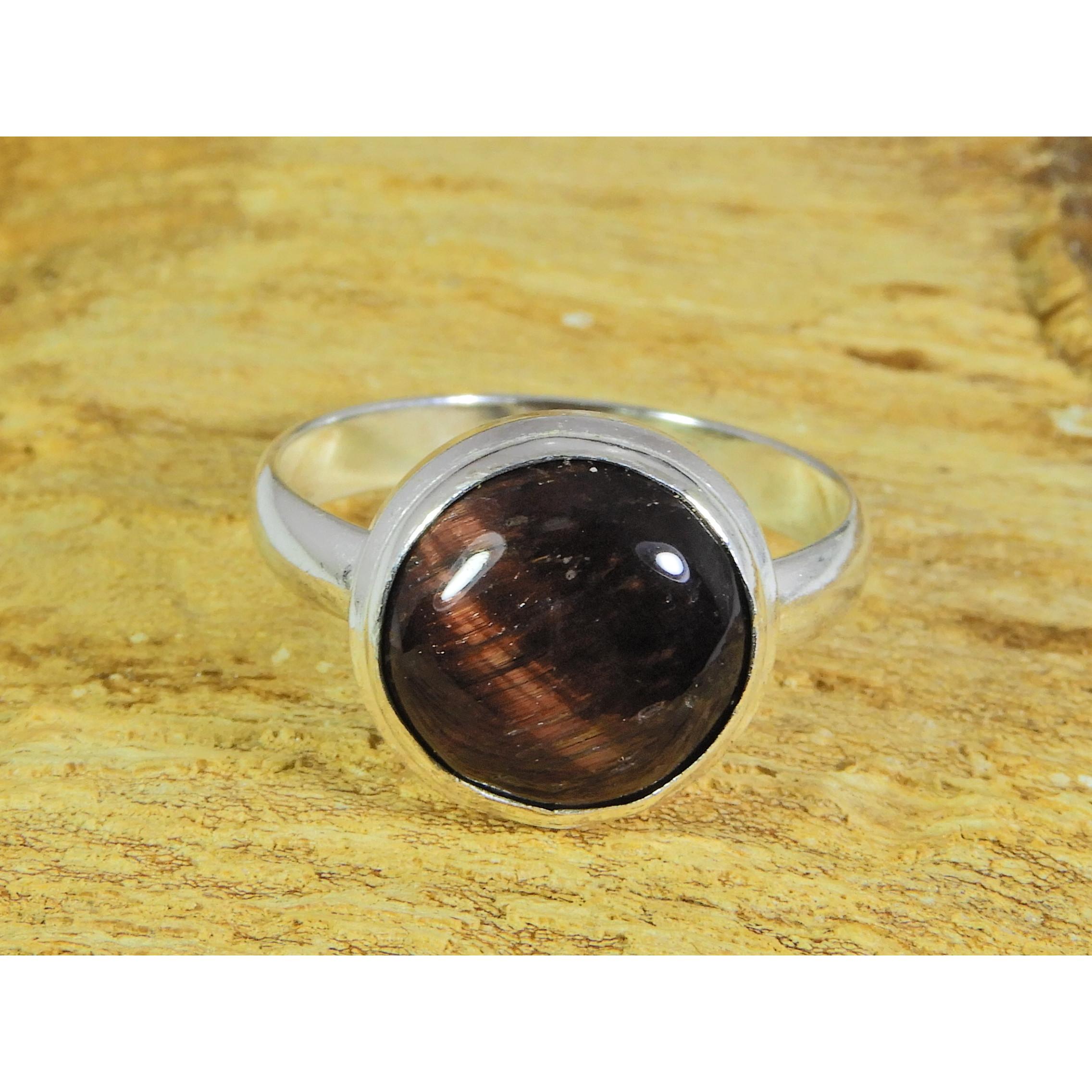 Natural Tiger Eye 925 Solid Sterling Silver Ring Size US-8.5 PG-92
Natural Tiger Eye 925 Solid Sterling Silver Ring Size US-8.5 PG-92