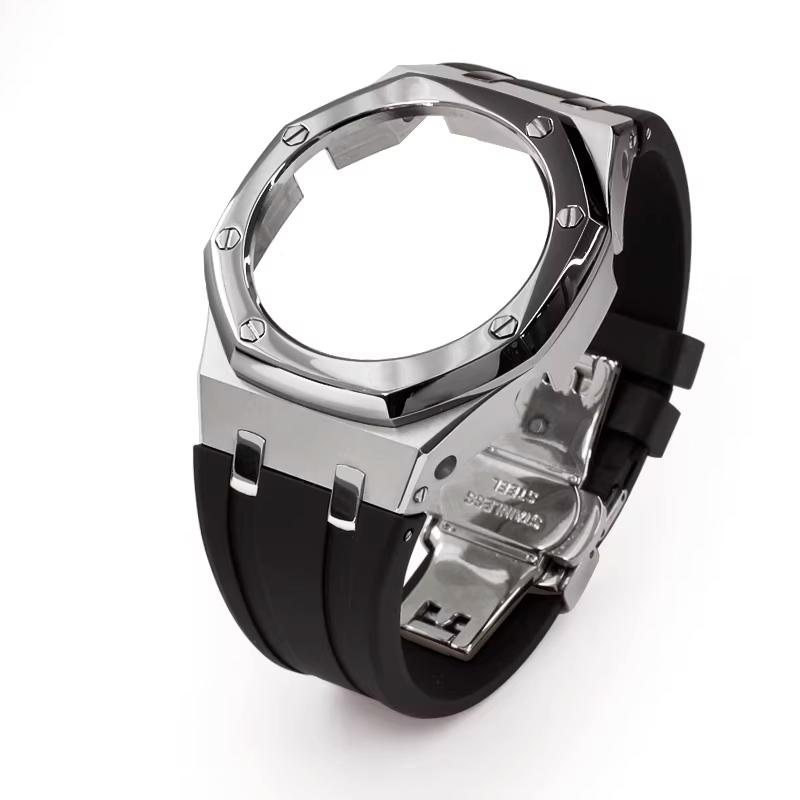 GA2100 mod kit Steel case rubber strap For Casio Farmhouse Oak GA-2100 GA-2110 GA-B2100 Modified Metal Case watch band Bracelet GA-2100 2110 B2100
GA2100 mod kit Steel case rubber strap For Casio Farmhouse Oak GA-2100 GA-2110 GA-B2100 Modified Metal Case watch band Bracelet GA-2100 2110 B2100