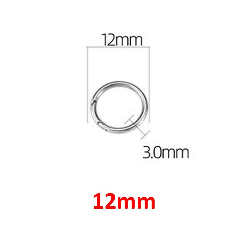 2pcs/1pc Stainless Steel Keyring Spring Clasps for Keychain Key Holder Polishing Openable Round Ring Carabiner Jewelry DIY 1pc
2pcs/1pc Stainless Steel Keyring Spring Clasps for Keychain Key Holder Polishing Openable Round Ring Carabiner Jewelry DIY 1pc
