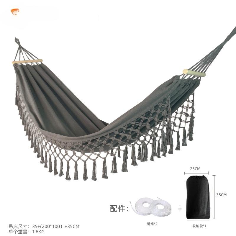 Гамак Уличный Кемпинг Досуг Холст Утолщенный Гамак-качели Защита от опрокидывания Идеально подходит для Сада Патио Заднего двора темно-серого
Гамак Уличный Кемпинг Досуг Холст Утолщенный Гамак-качели Защита от опрокидывания Идеально подходит для Сада Патио Заднего двора темно-серого