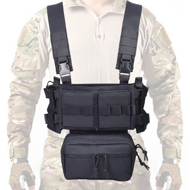 Multifunctional Lightweight MK3 Chest Hanging Vest 1000D Nylon Belly Pocket one size чёрный
Multifunctional Lightweight MK3 Chest Hanging Vest 1000D Nylon Belly Pocket one size чёрный