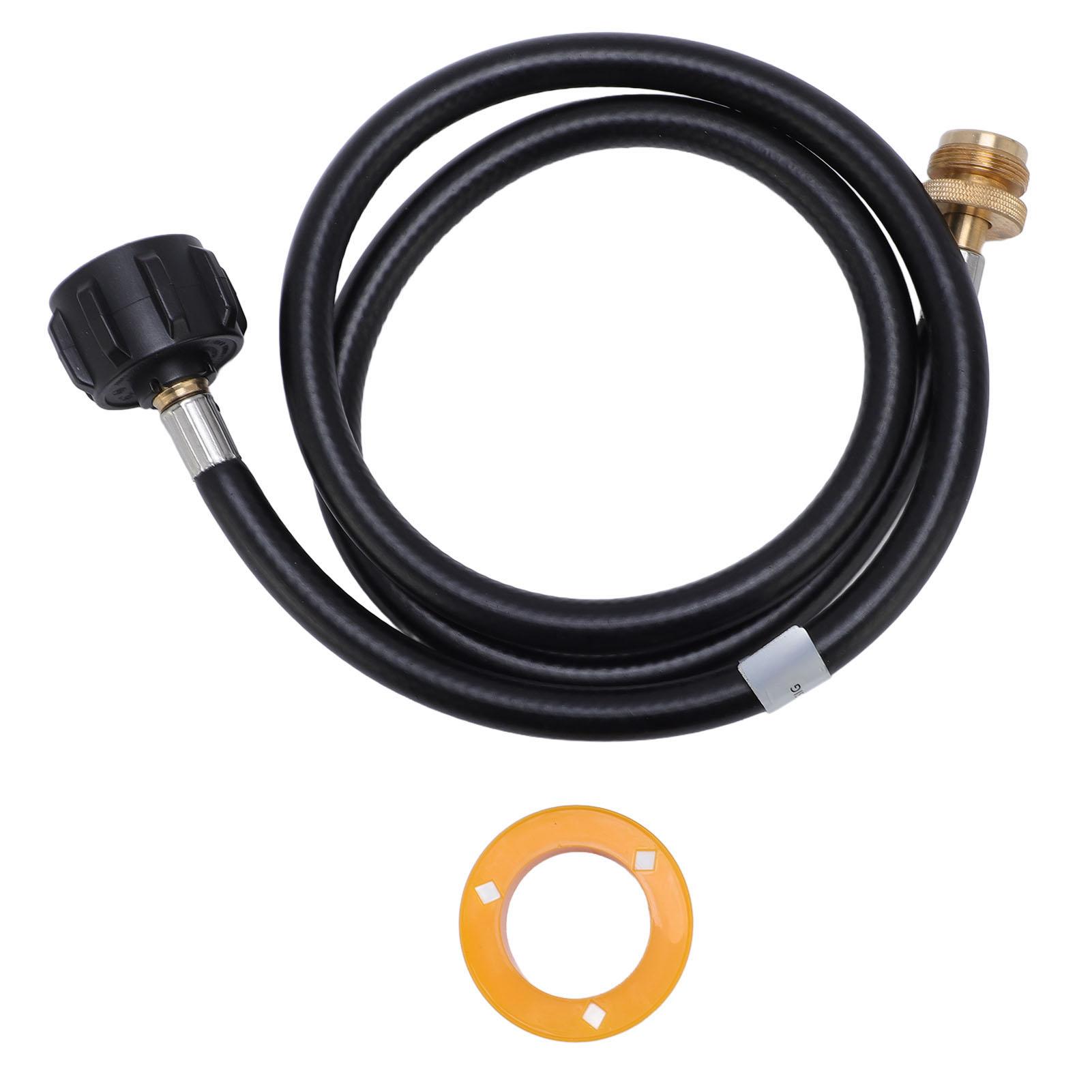 Fuel Gas Extension Hose Replacement for Tank Portable BBQ Grill Stove Heater RV 1lb to 20lb 6ft
Fuel Gas Extension Hose Replacement for Tank Portable BBQ Grill Stove Heater RV 1lb to 20lb 6ft