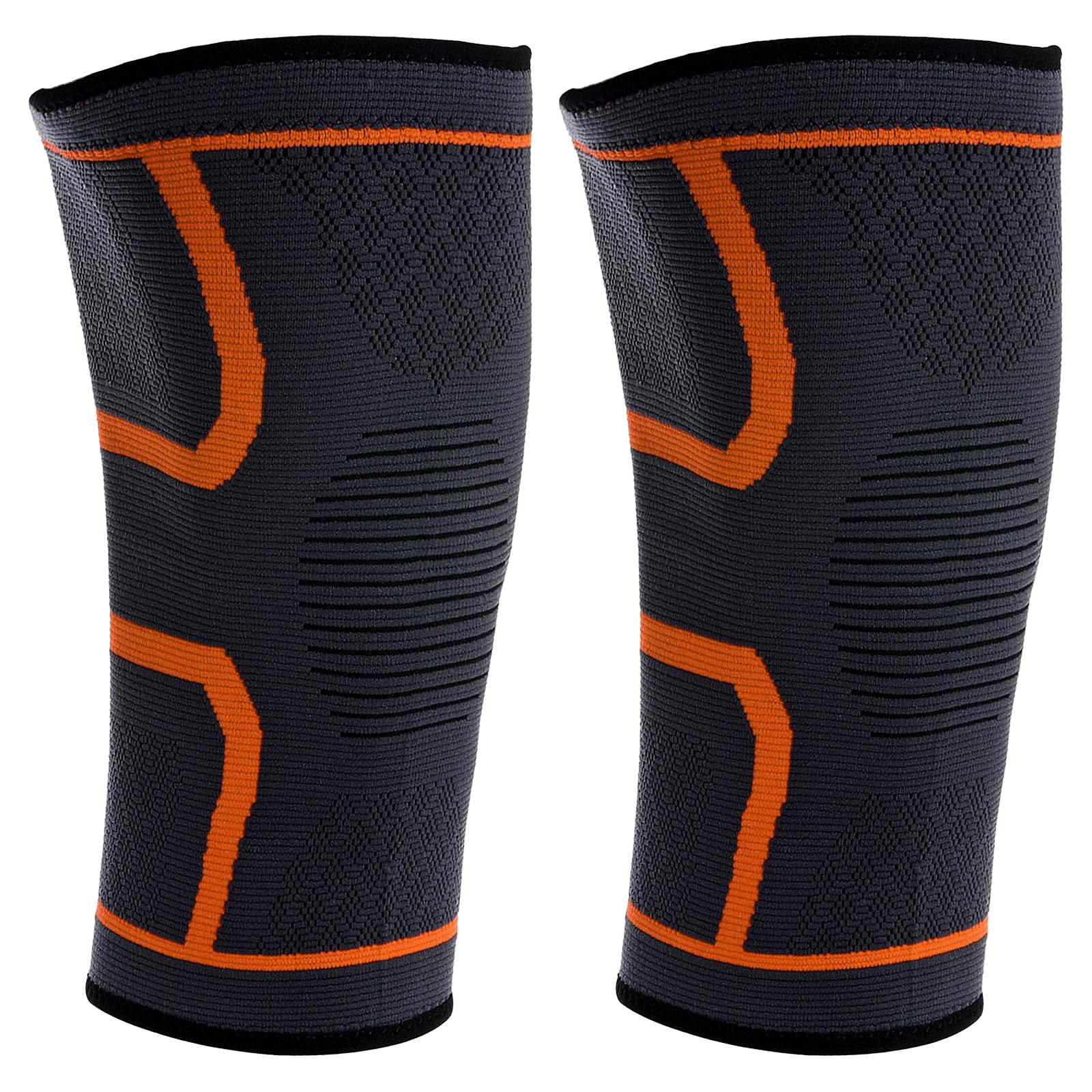 PATIKIL 1 Pair Medium Knee Brace Knee Compression Sleeves Support Knee Pads for Running Cycling Basketball Volleyball Training Orange Non-slip помаранчевий
PATIKIL 1 Pair Medium Knee Brace Knee Compression Sleeves Support Knee Pads for Running Cycling Basketball Volleyball Training Orange Non-slip помаранчевий