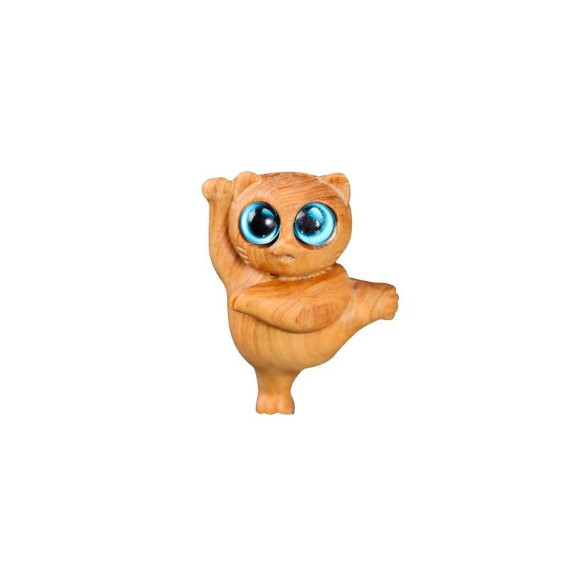Mini Cute Dance Small Cat Ornaments Decor Creative miniature items DIY Pendant Waltz Cat Wooden Souvenirs Birthday gift
Mini Cute Dance Small Cat Ornaments Decor Creative miniature items DIY Pendant Waltz Cat Wooden Souvenirs Birthday gift
