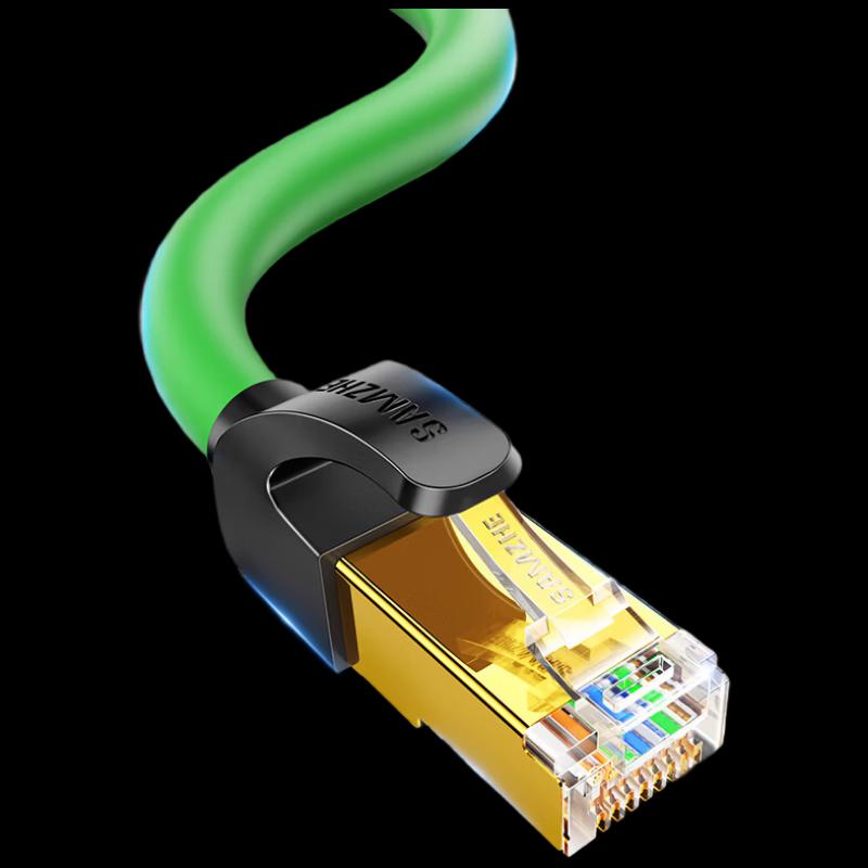 SAMZHE GR7100G CAT7 Shielded Network Cable
SAMZHE GR7100G CAT7 Shielded Network Cable