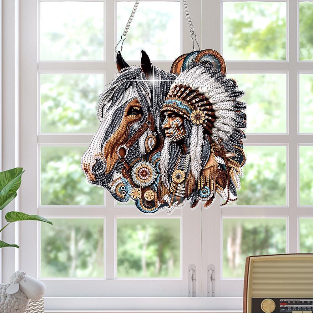 Indians 2D Flat DIY Rhinestone Diamond Art Pendants DIY Home Decor Hanging Charm United States
Indians 2D Flat DIY Rhinestone Diamond Art Pendants DIY Home Decor Hanging Charm United States