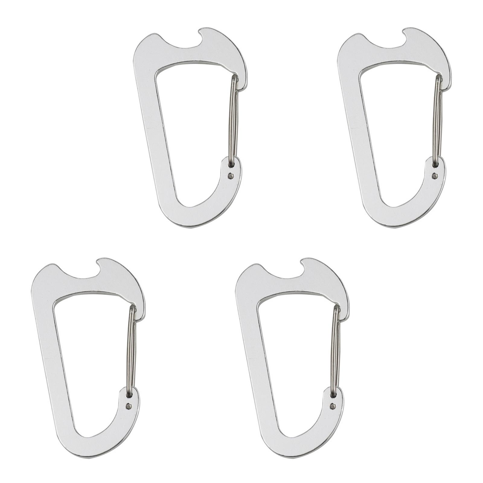 Portables Keychains Clip Features Integrated Bottle Openers And Secure Locking for Adventure Travel Accessories серебряный
Portables Keychains Clip Features Integrated Bottle Openers And Secure Locking for Adventure Travel Accessories серебряный