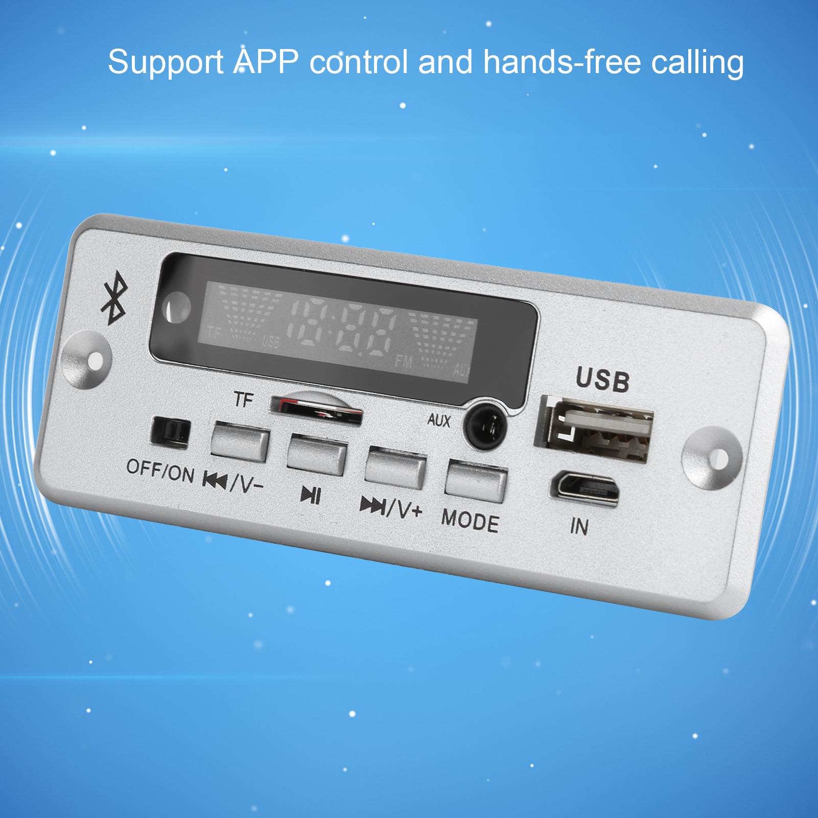02CABT Decoding Board WAV Decoding Module MP3 Decoder Board with Call
02CABT Decoding Board WAV Decoding Module MP3 Decoder Board with Call