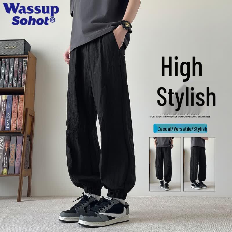 Wassup Sohot Men s Ice Silk Quick-Dry Cuffed Pants XL
Wassup Sohot Men s Ice Silk Quick-Dry Cuffed Pants XL