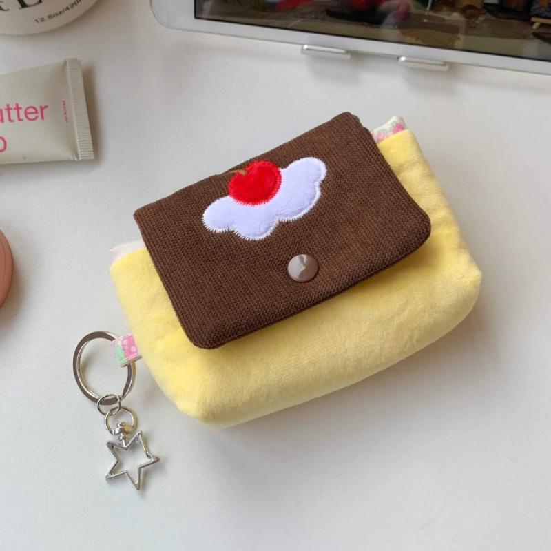 Cute Cherry Pudding Coin Purse Cartoon Mini Plush Portable Small Wallet Multifunctional Storage Card Holder Earphone Pouch Вишня
Cute Cherry Pudding Coin Purse Cartoon Mini Plush Portable Small Wallet Multifunctional Storage Card Holder Earphone Pouch Вишня
