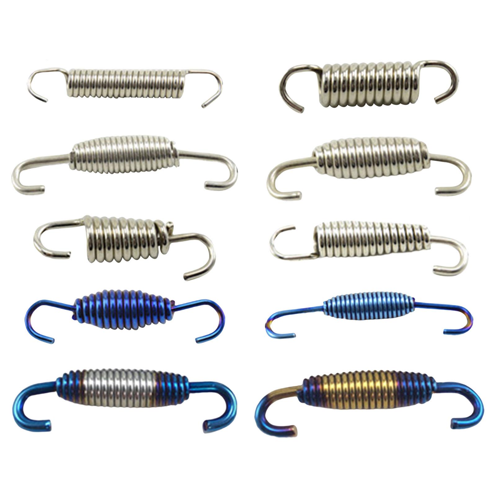 Motorcycle Exhaust Pipe Spring Heavy Duty Durable for Motorbike motorcycles ATV Exhaust Pipe Spring Hook 304 stainless steel
Motorcycle Exhaust Pipe Spring Heavy Duty Durable for Motorbike motorcycles ATV Exhaust Pipe Spring Hook 304 stainless steel